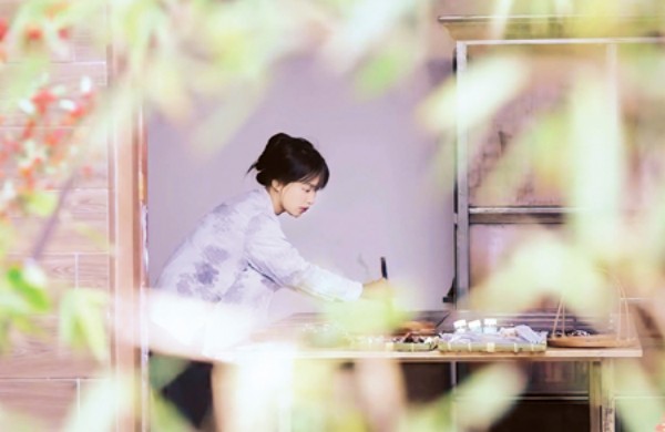 李子柒短视频截图