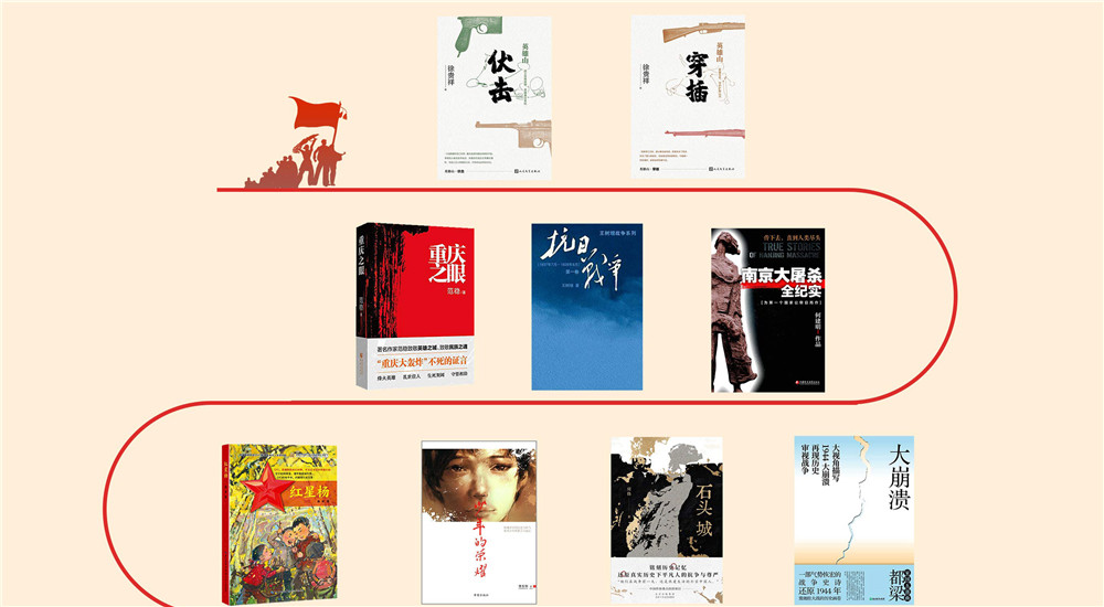 近年来，抗战题材文学创作再谱新篇！