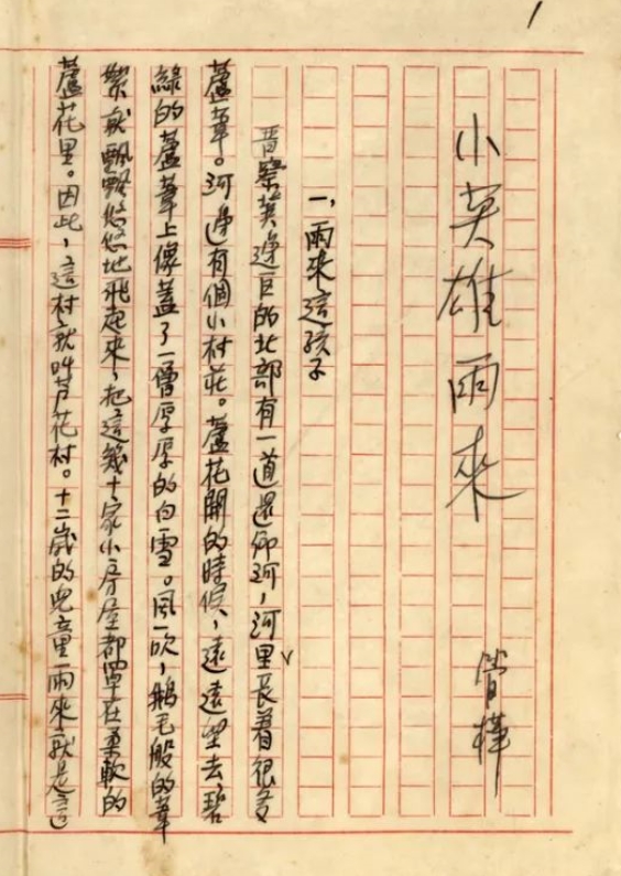 暗夜中的雨来，眼睛闪闪发亮　　在那场事关中华民族生死存亡的战争中，为了保家卫国，华北平原涌现出许许多多的小英雄，而这之中，“小英雄雨来”是最为人们所熟知的英雄之一，而我们喜爱的这个“雨来”却是作者管桦将众多现实中的抗日小英雄“捏合”创作而成，一经问世便受到全国读者的热捧，直到现在。[详细]