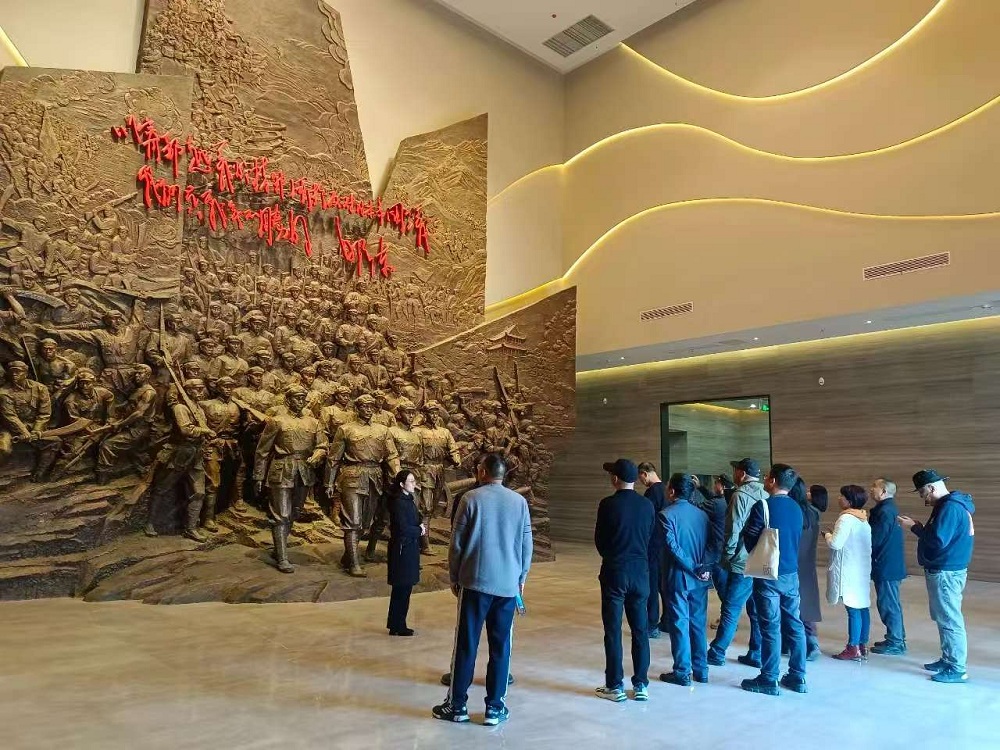 2025年2月12日，采风团一行在宁都起义纪念馆参观